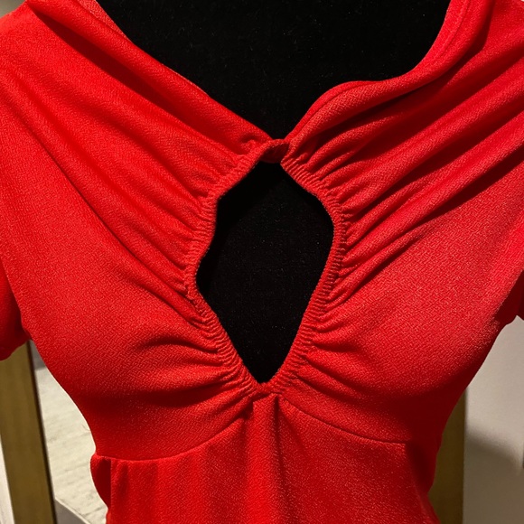 MISSGUIDED Keyhole Mini Dress NWT - Picture 6 of 8